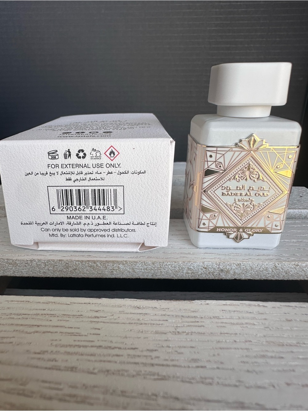 Lattafa Bade’e Al Oud Honor & Glory – 5 mL Mini Perfume ✨
